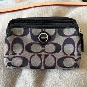 Coach Small zip card holder